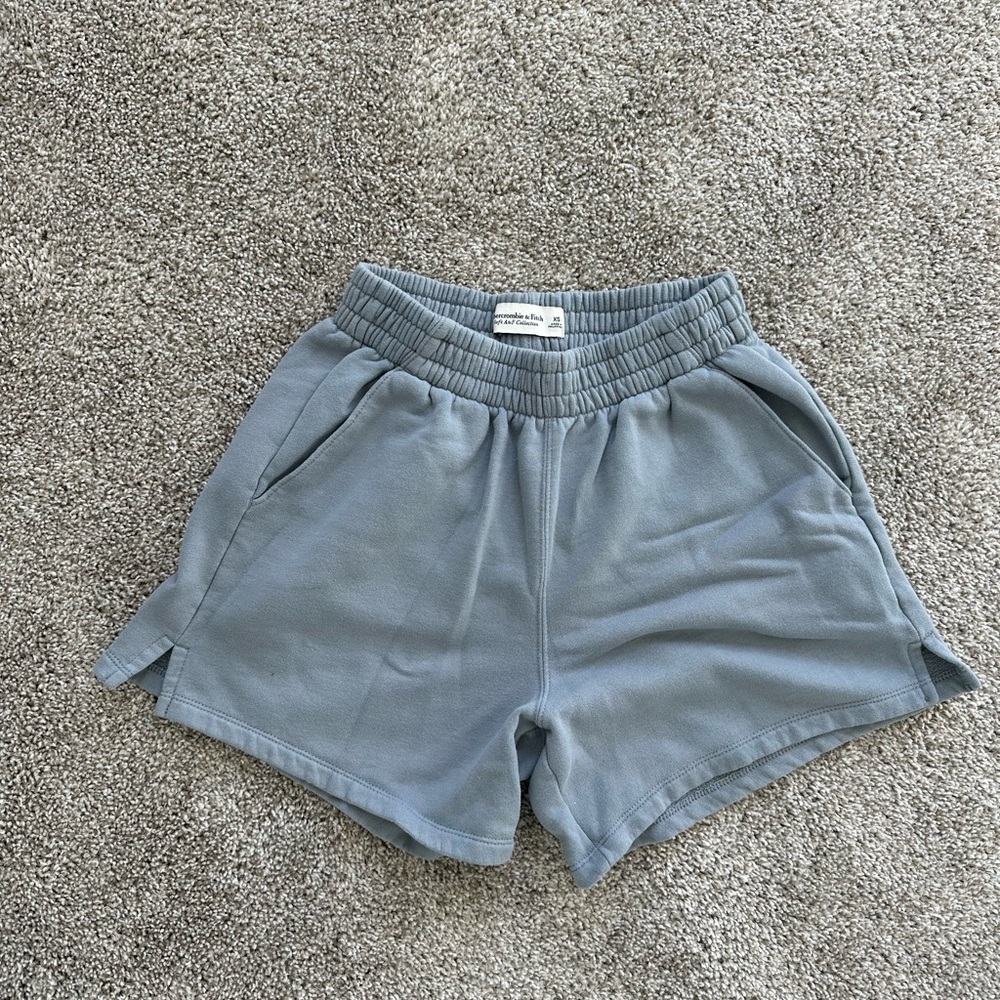 Abercrombie & Fitch Blue Soft AF Shorts